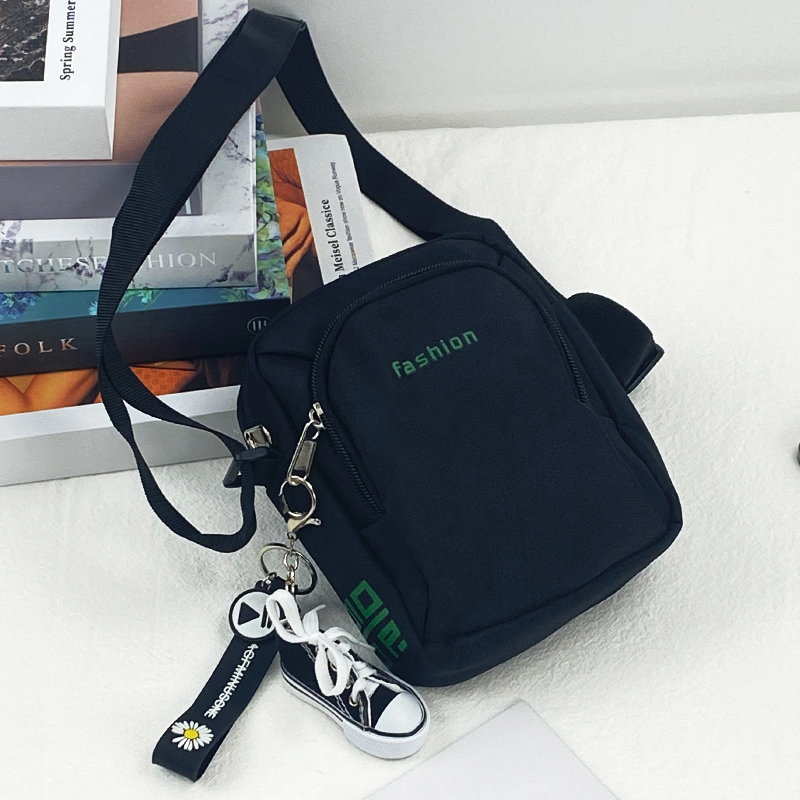Green + canvas shoes